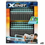 Fléchettes Zuru X-Shot 100 Pièces 1,3 x 6,7 x 1,3 cm (12 Unités)