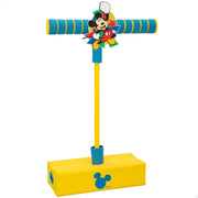 Bâton sauteur Mickey Mouse 3D Jaune Enfant (4 Unités)