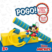 Bâton sauteur Mickey Mouse 3D Jaune Enfant (4 Unités)
