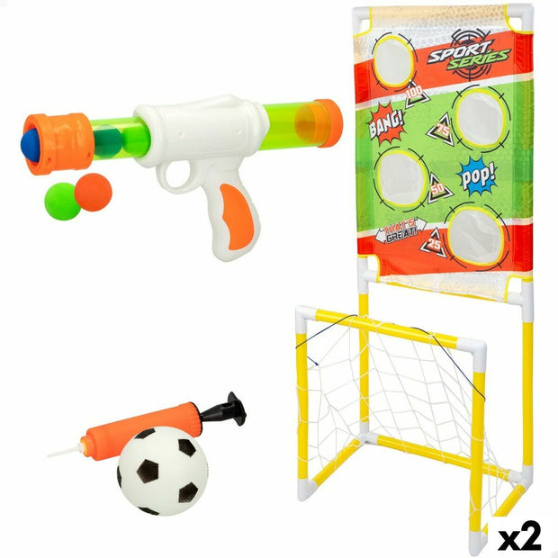 Jeu de visée Colorbaby Cible Cage à Foot 48,5 x 113 x 35,5 cm (2 Unités)