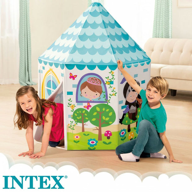 Maison de jeux pour enfants Intex Princesse 104 x 104 x 130 cm (4 Unités)