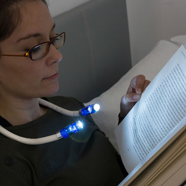 Lampe de Lecture LED pour Tour de Cou InnovaGoods