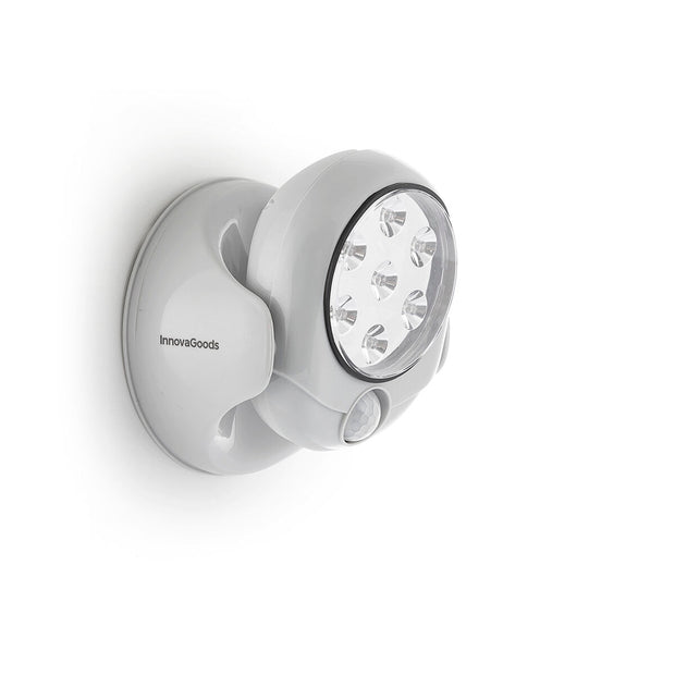 Lampe LED avec Capteur de Mouvement Lumact 360º InnovaGoods